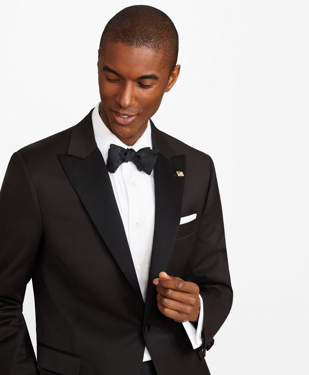 Brooks Brothers Men Regent Fit One-Button 1818 Tuxedo