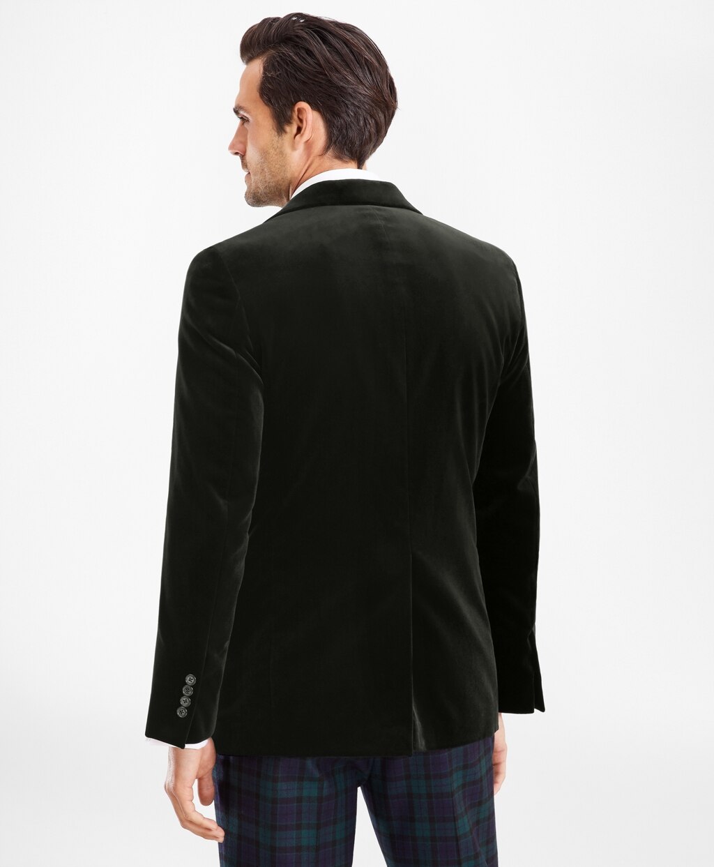 Brooks Brothers Men Regent Fit Velvet Tuxedo Jacket