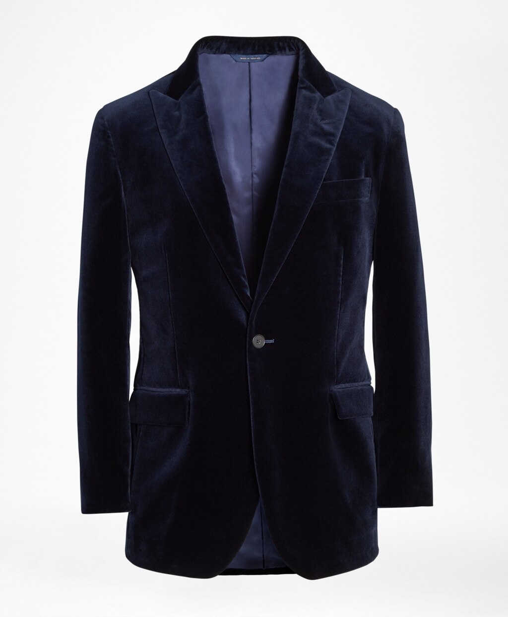 Brooks Brothers Men Milano Fit Velvet Tuxedo Jacket