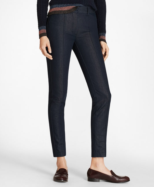 Brooks Brothers Women Petite Denim Ankle Pants