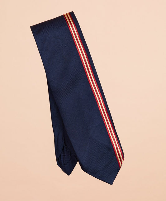 Brooks Brothers Men BB#1 Vertical Stripe Silk Tie