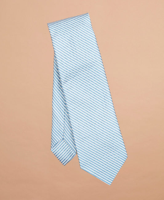 Brooks Brothers Men Striped Silk-Blend Tie