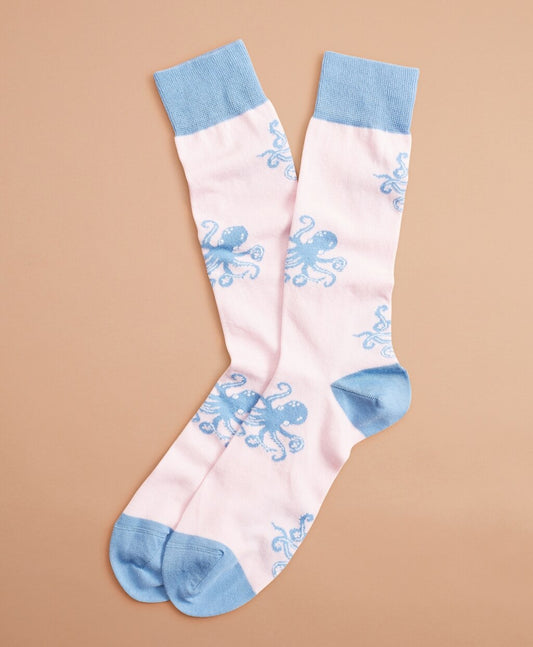 Brooks Brothers Men Octopus Crew Socks
