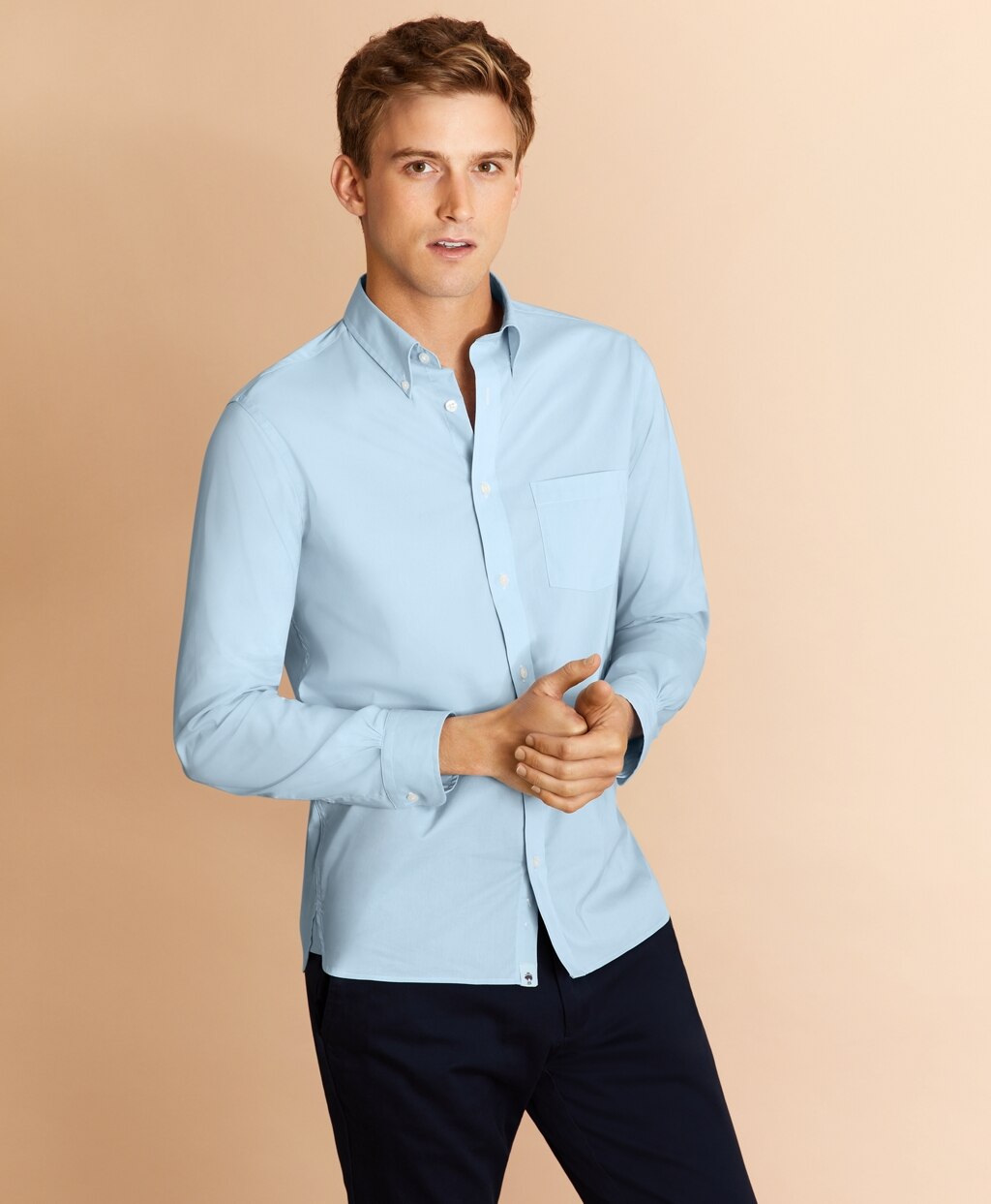 Brooks Brothers Men Performance Series Poplin Shirt