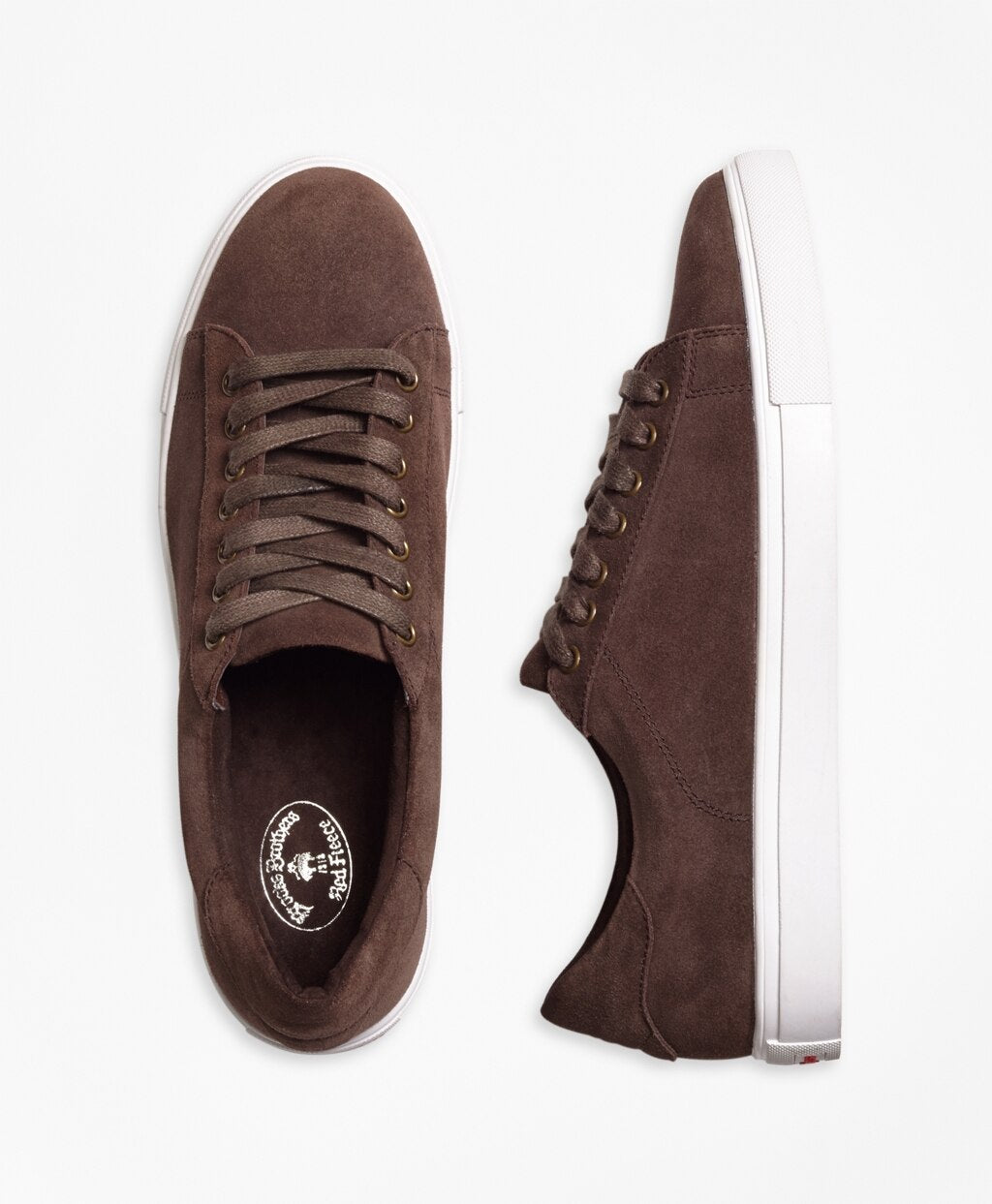 Brooks Brothers Men Suede Sneakers