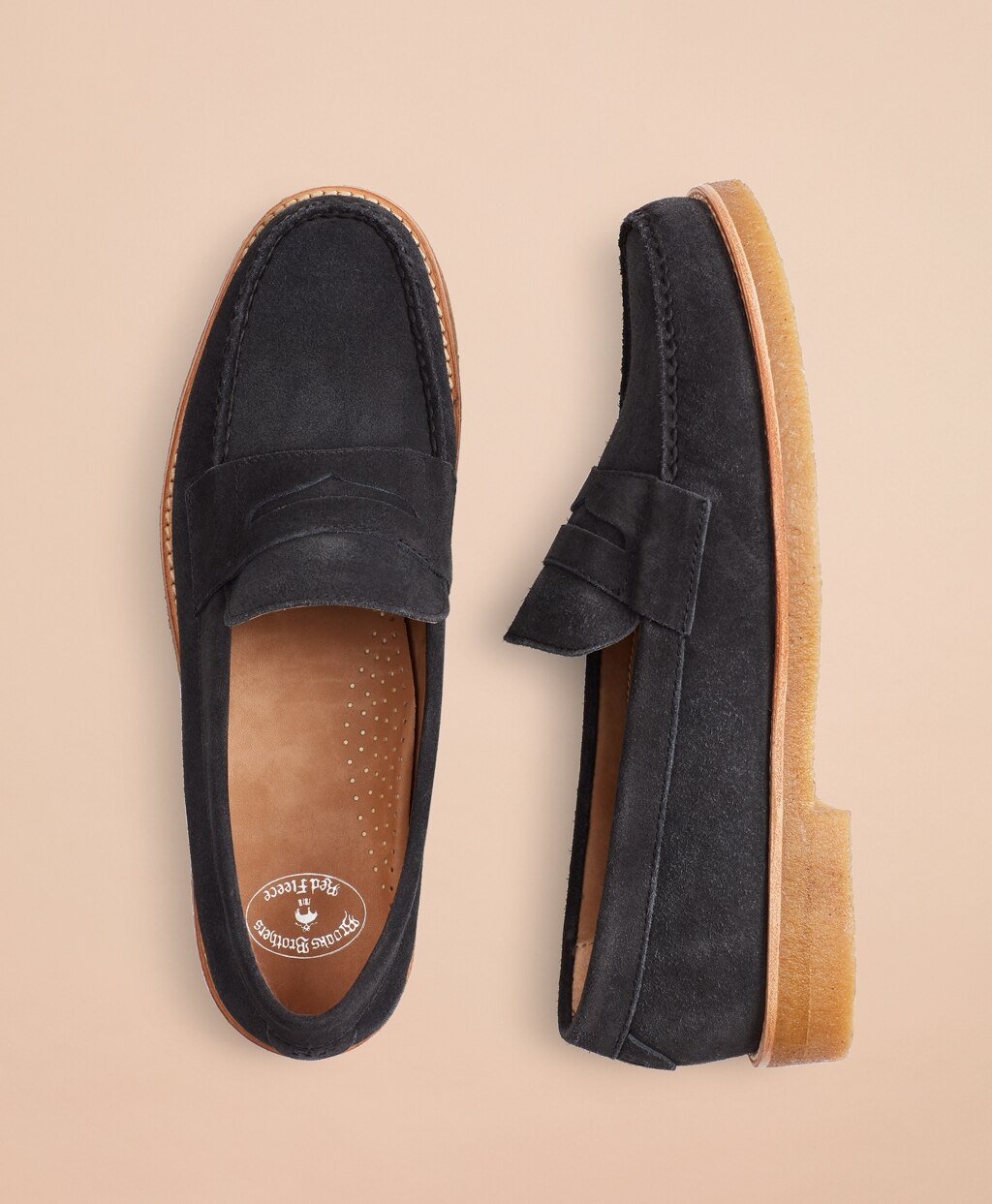 Brooks Brothers Men Suede Loafer