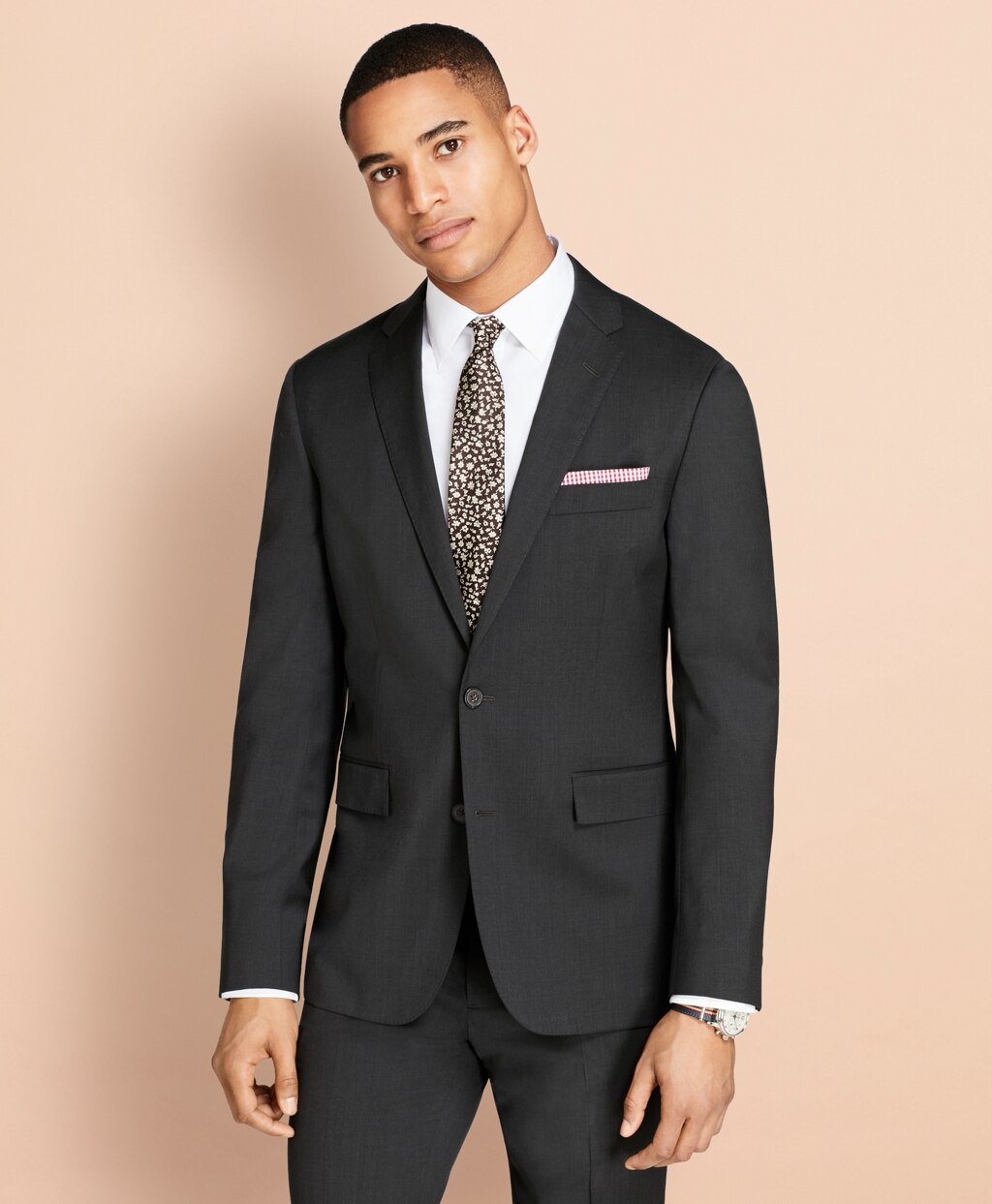 Brooks Brothers Men Wool Twill Suit Jacket