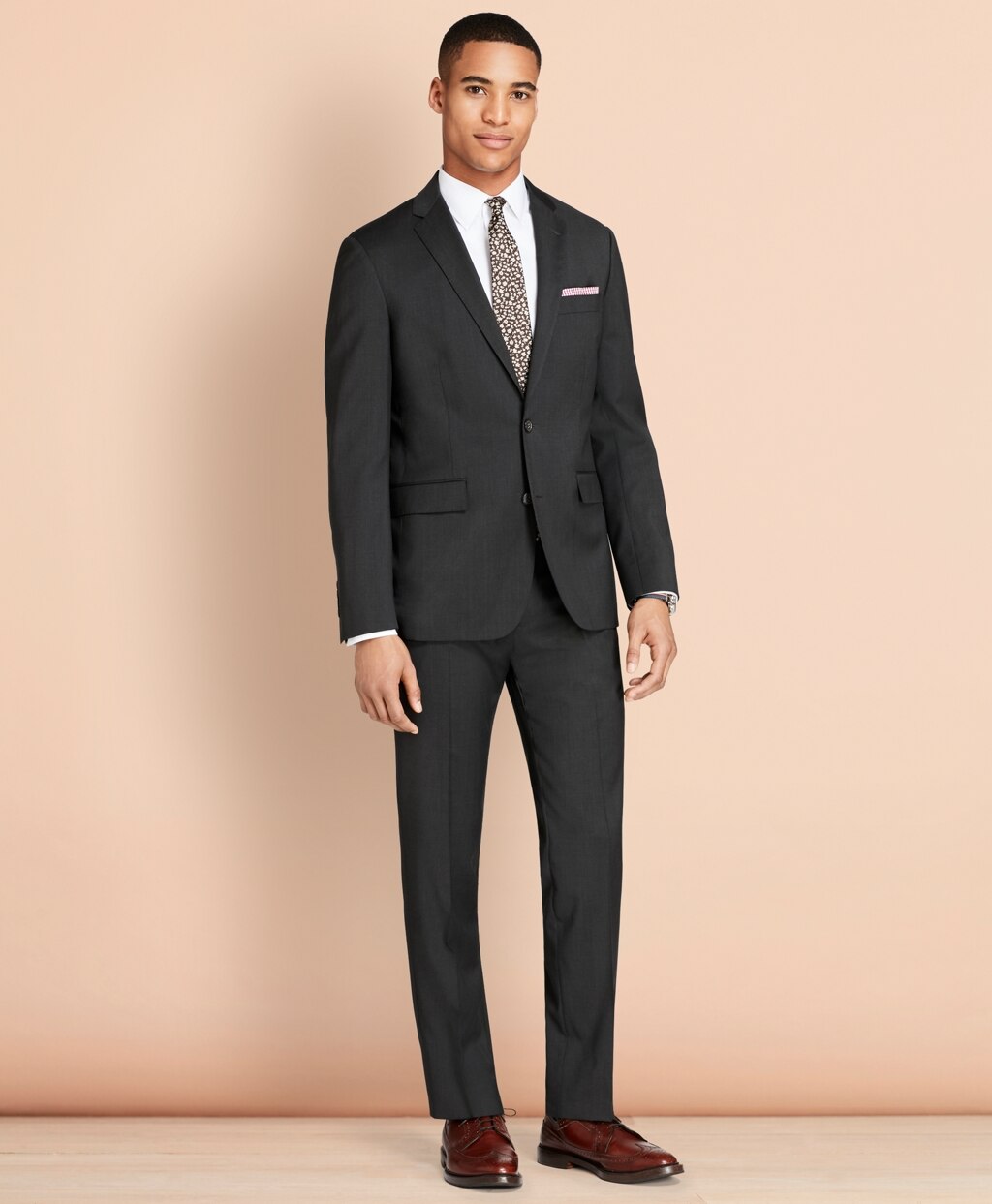 Brooks Brothers Men Wool Twill Suit Jacket