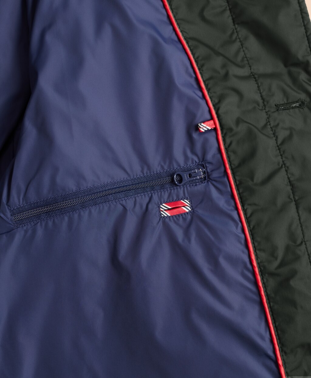 Brooks Brothers Men Water-Repellent Packable Trench Coat