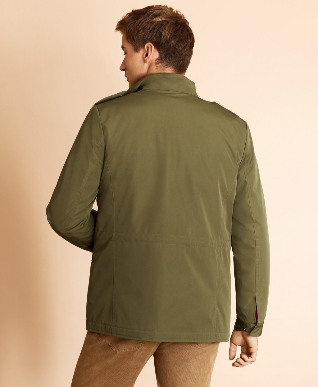 Brooks Brothers Men Four-Pocket Field Jacket with Removable Vest