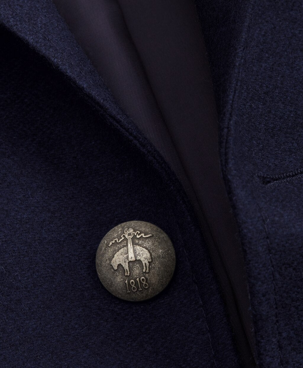 Brooks Brothers Men Wool-Blend Topcoat