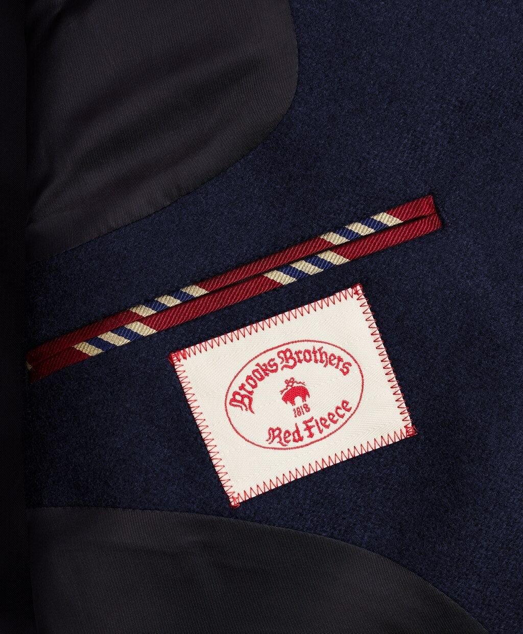 Brooks Brothers Men Wool-Blend Topcoat