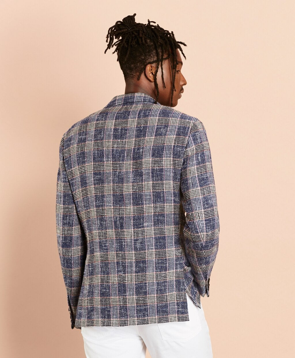 Brooks Brothers Men Plaid Dobby Sport Coat