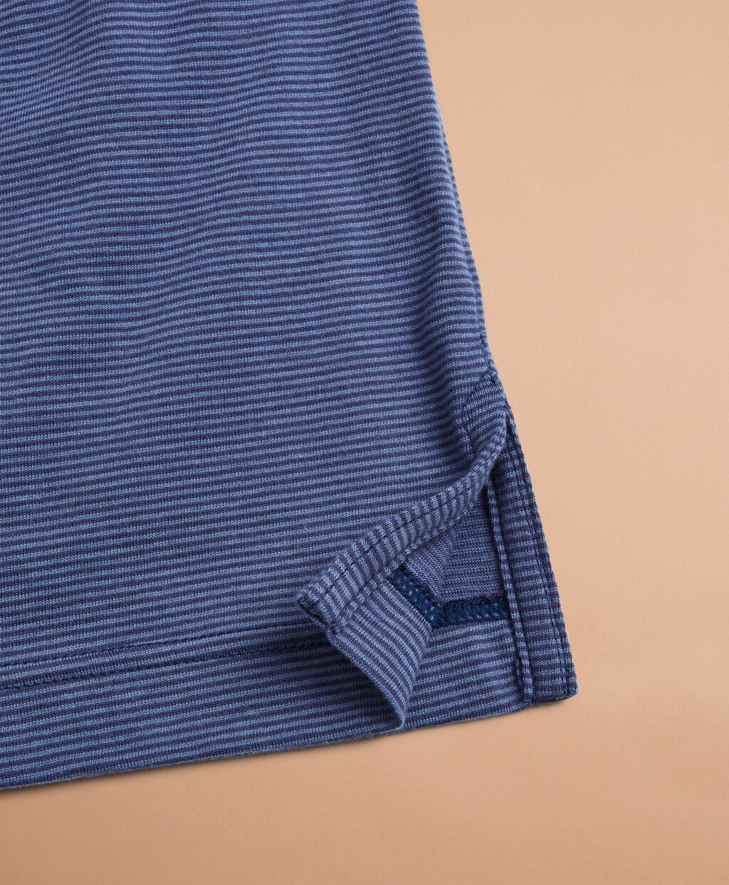Brooks Brothers Men Cotton Jersey Mini-Stripe Polo Shirt
