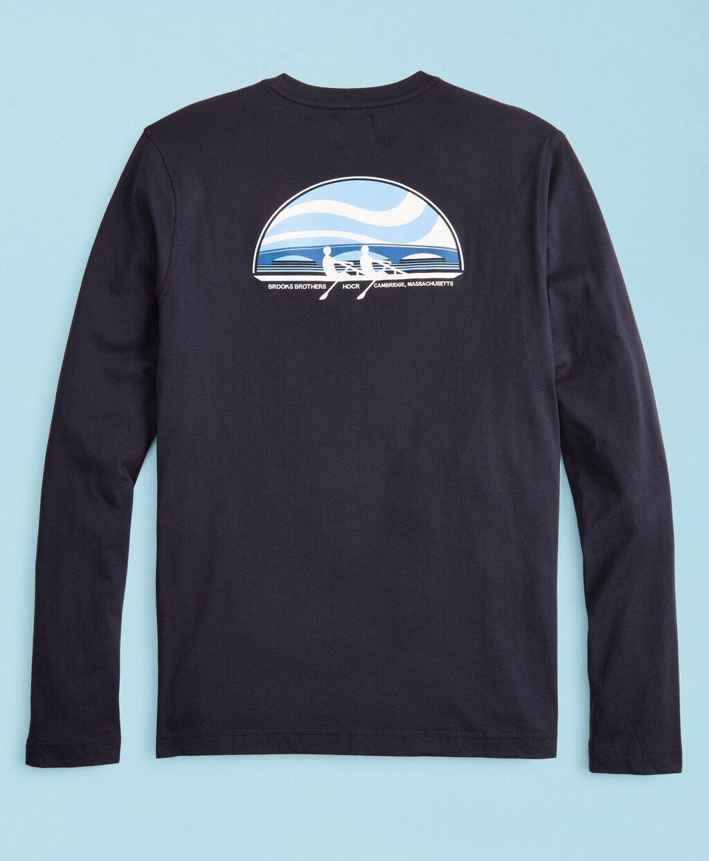 Brooks Brothers Men Head Of The Charles® Regatta Long-Sleeve Graphic T-Shirt