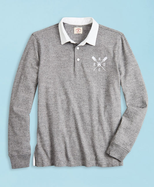 Brooks Brothers Men Head Of The Charles® Regatta Cotton Jersey Rugby Shirt