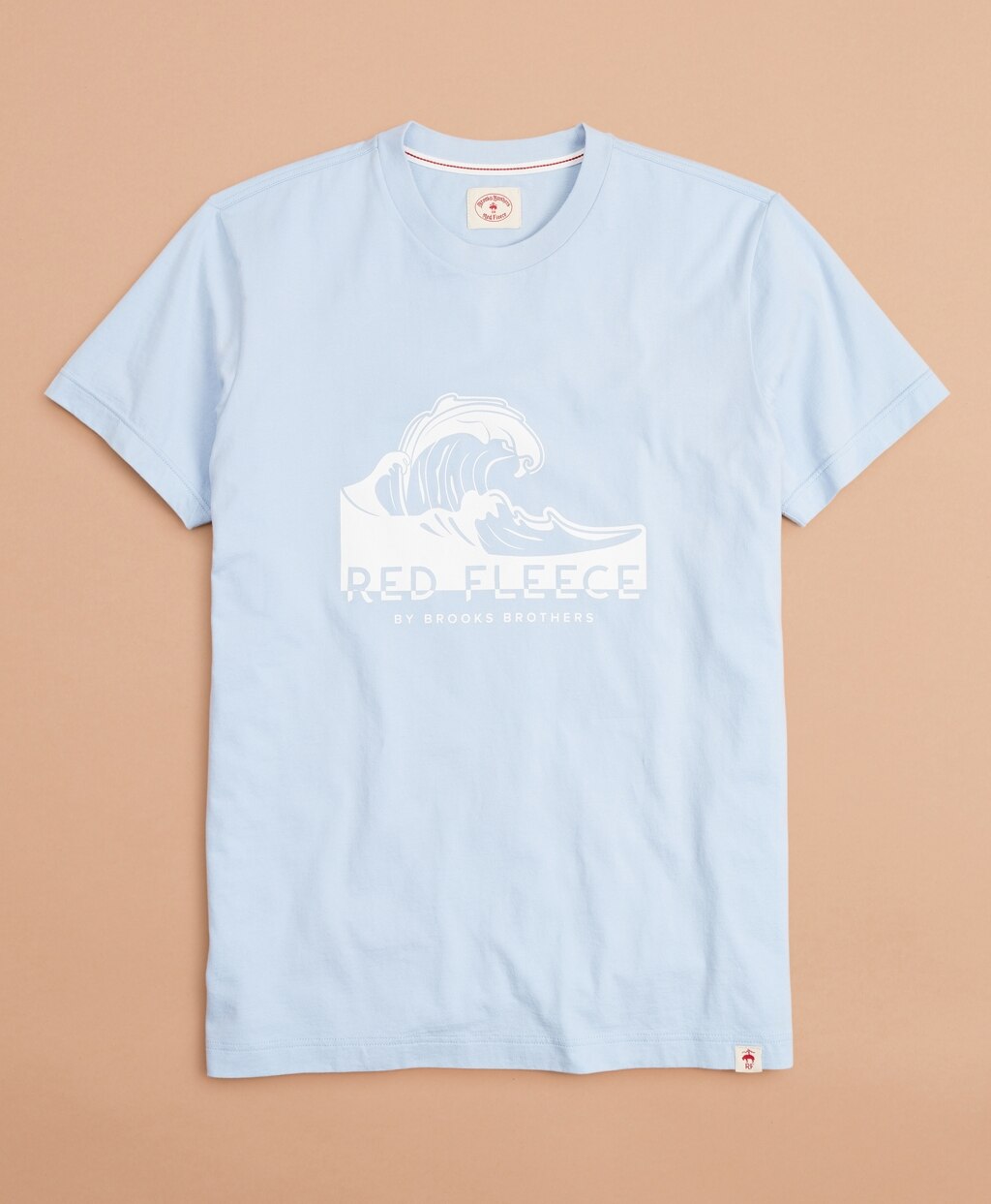 Brooks Brothers Men Wave Graphic T-Shirt