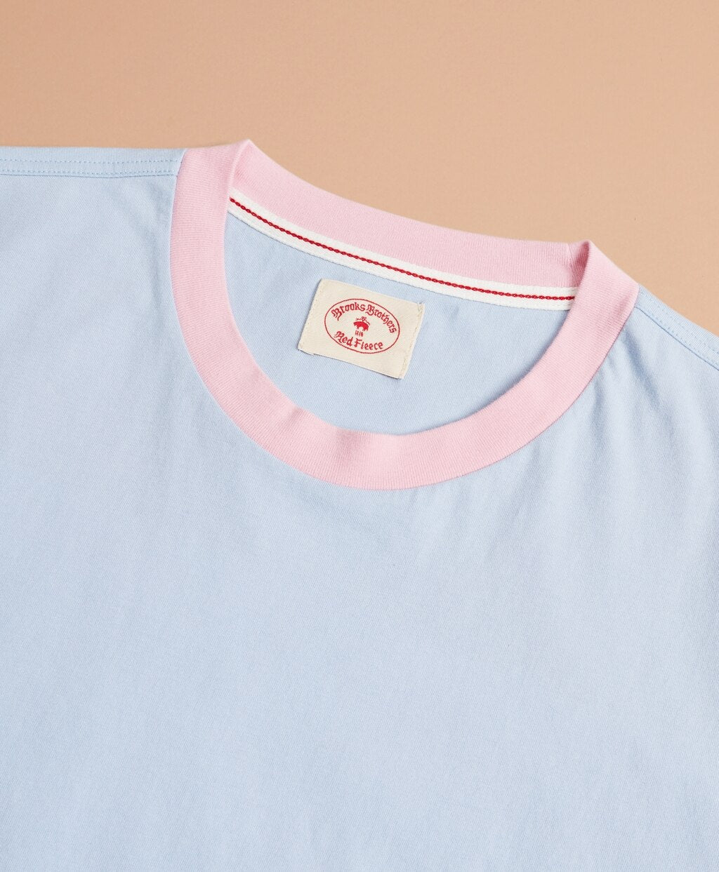 Brooks Brothers Men Cotton Octopus Patch T-Shirt