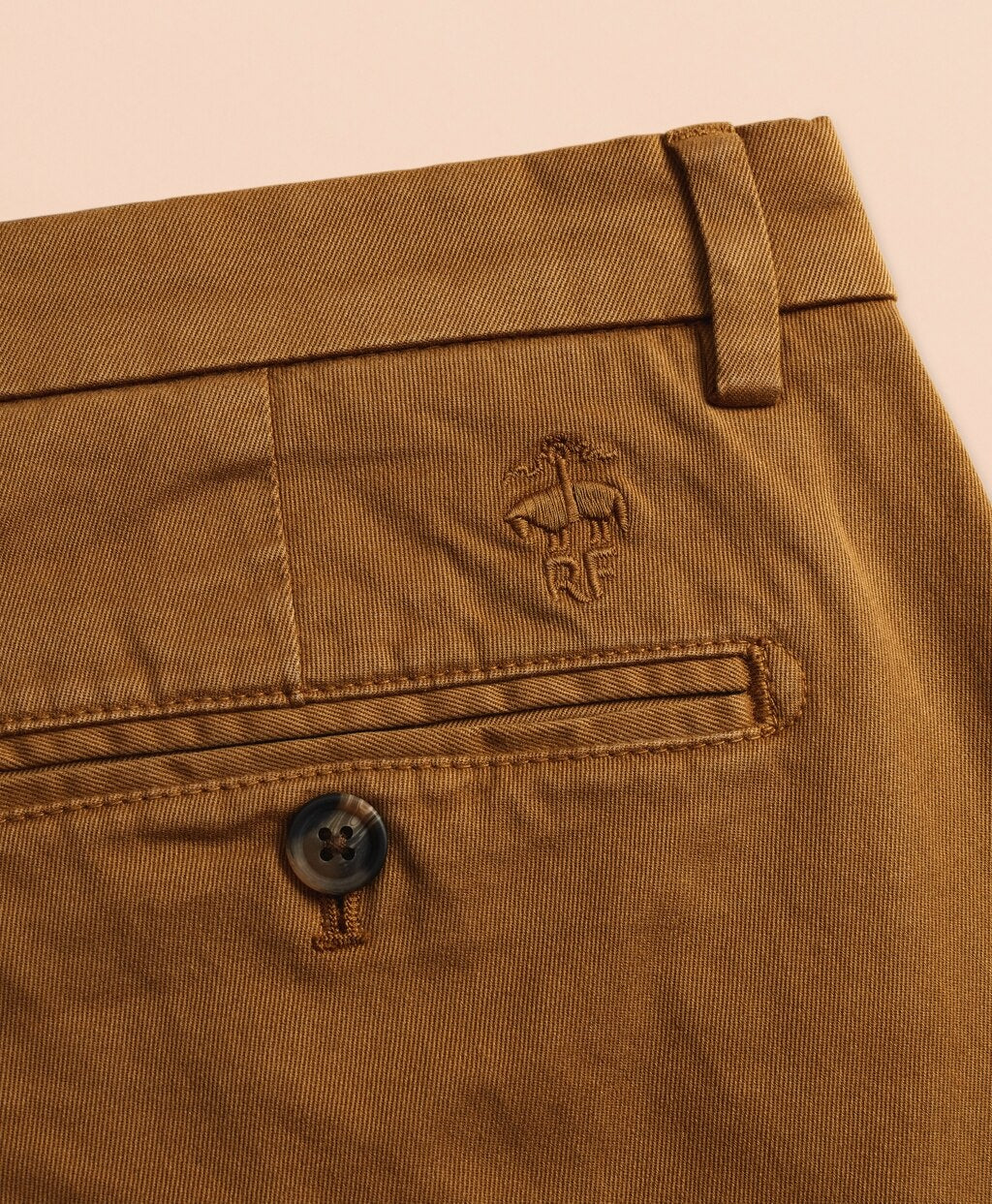 Brooks Brothers Men Slim-Fit Garment-Dyed Stretch Chinos