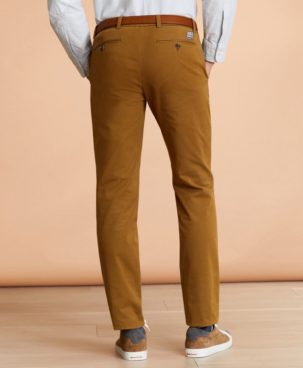 Brooks Brothers Men Limited-Edition Red Fleece Chinos