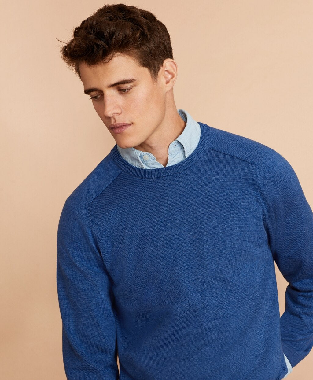 Brooks Brothers Men Performance Series COOLMAX® Crewneck Sweater