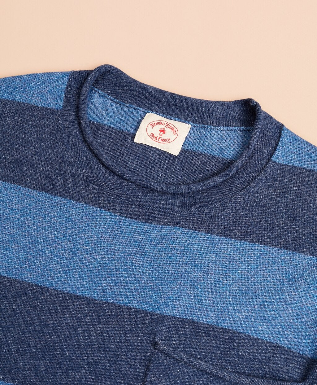 Brooks Brothers Men Striped Cotton Sweater