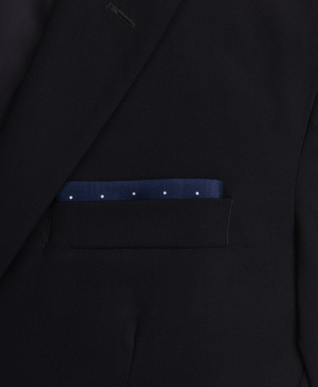 Brooks Brothers Men Silk-Blend Polka-Dot Pocket Square