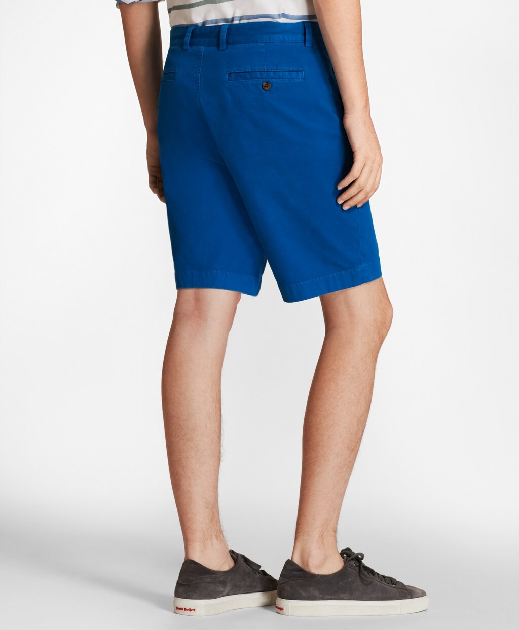 Brooks Brothers Men Stretch Cotton Twill Shorts