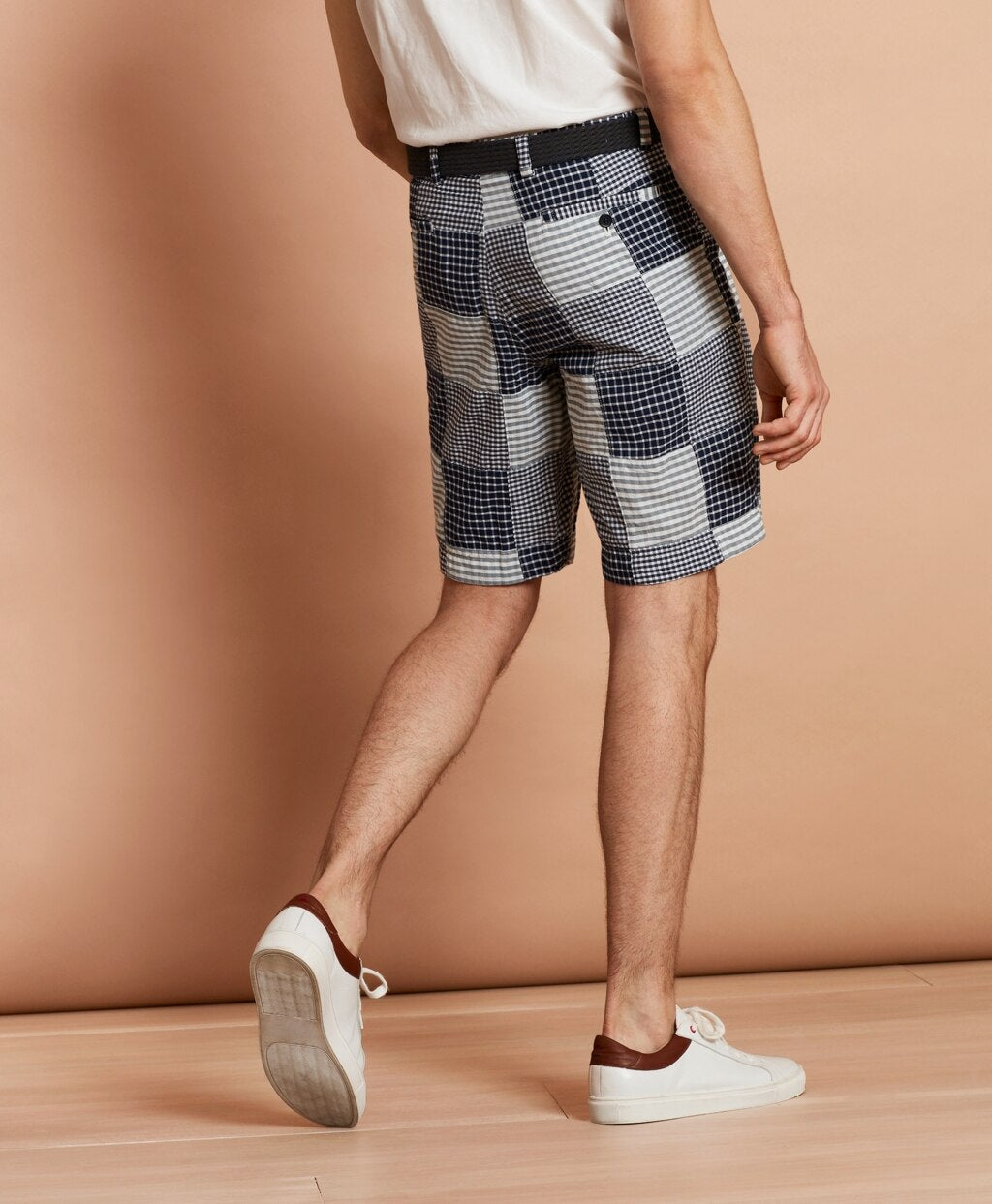 Brooks Brothers Men Cotton Patchwork Shorts