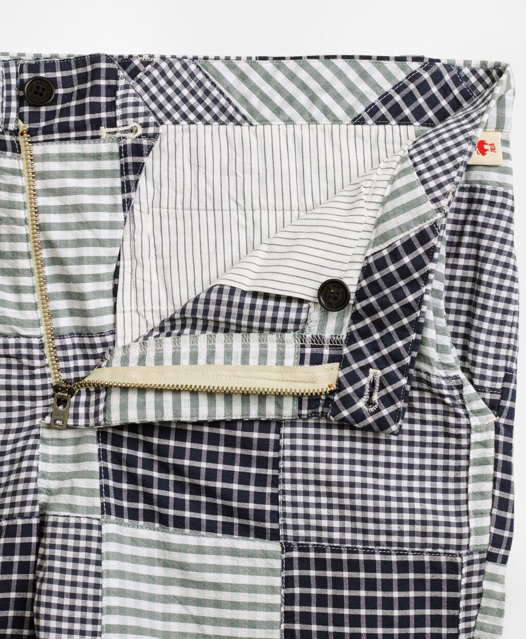 Brooks Brothers Men Cotton Patchwork Shorts