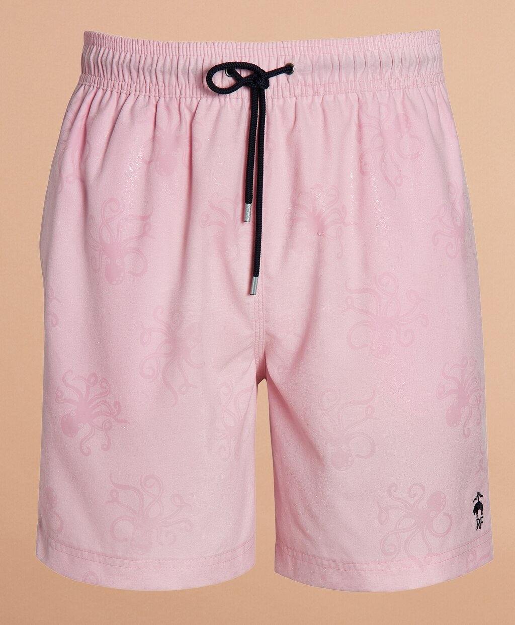 Brooks Brothers Men Magic Octopus Print 6" Swim Trunks