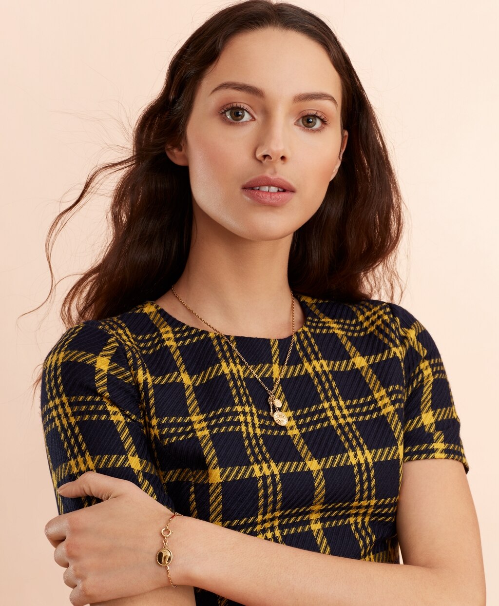 Brooks Brothers Women Demi Fine Charm Necklace