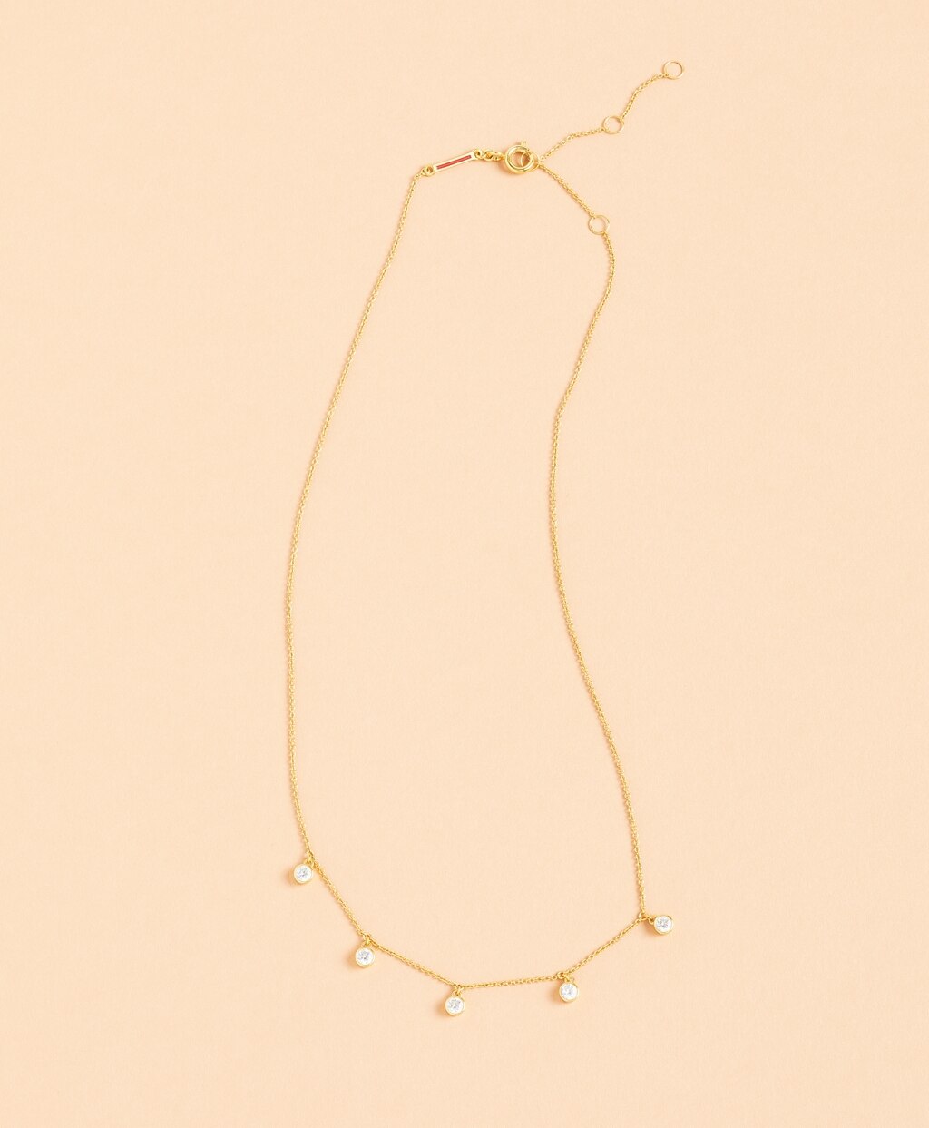 Brooks Brothers Women Demi-Fine Crystal Drop Necklace
