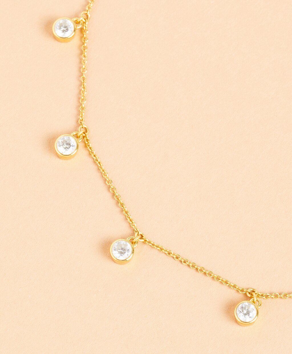 Brooks Brothers Women Demi-Fine Crystal Drop Necklace