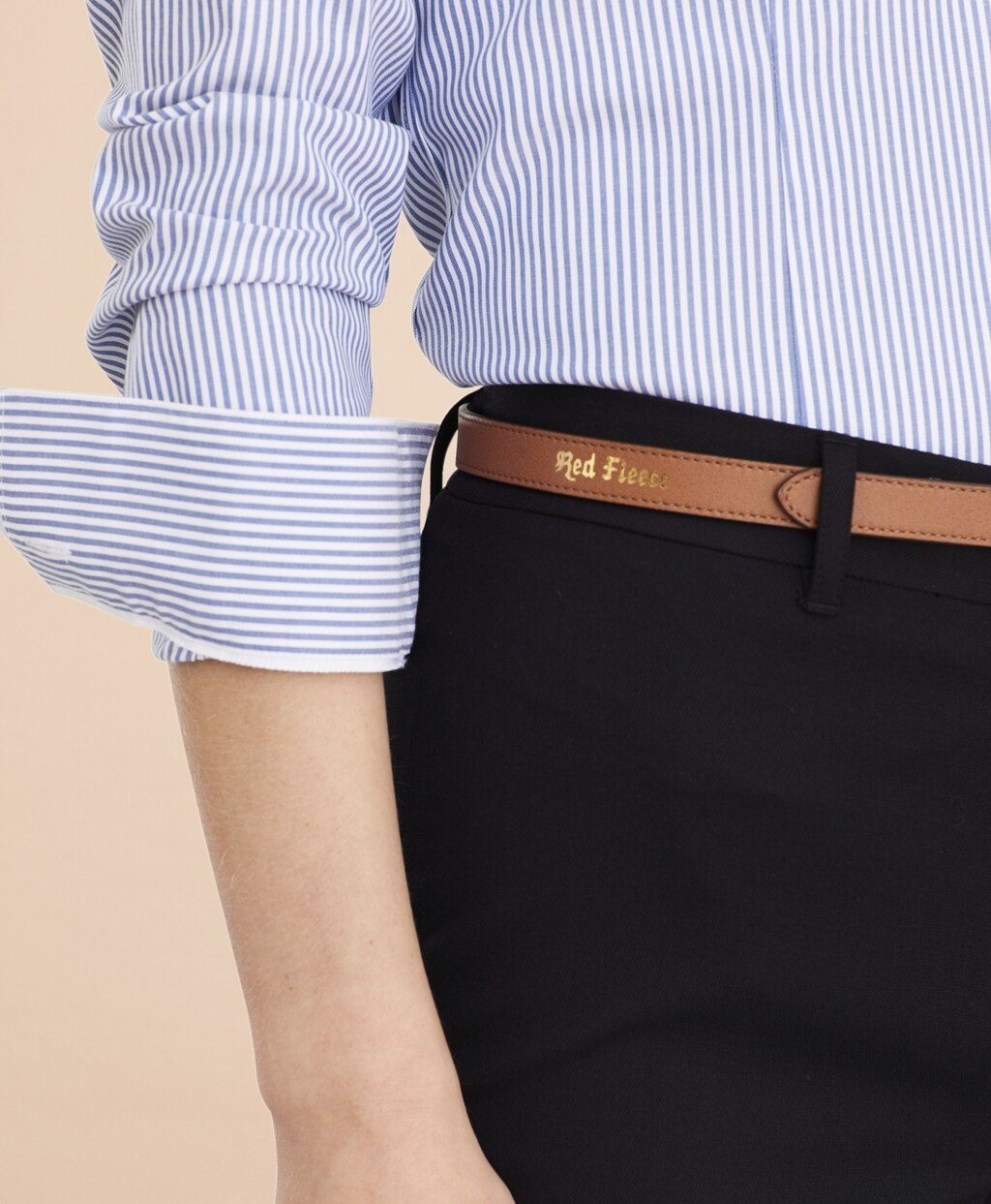 Brooks Brothers Women Leather Skinny Belt