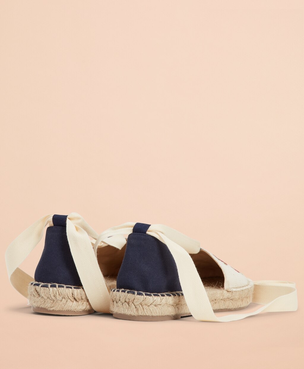Brooks Brothers Women Floral-Embroidered Espadrilles