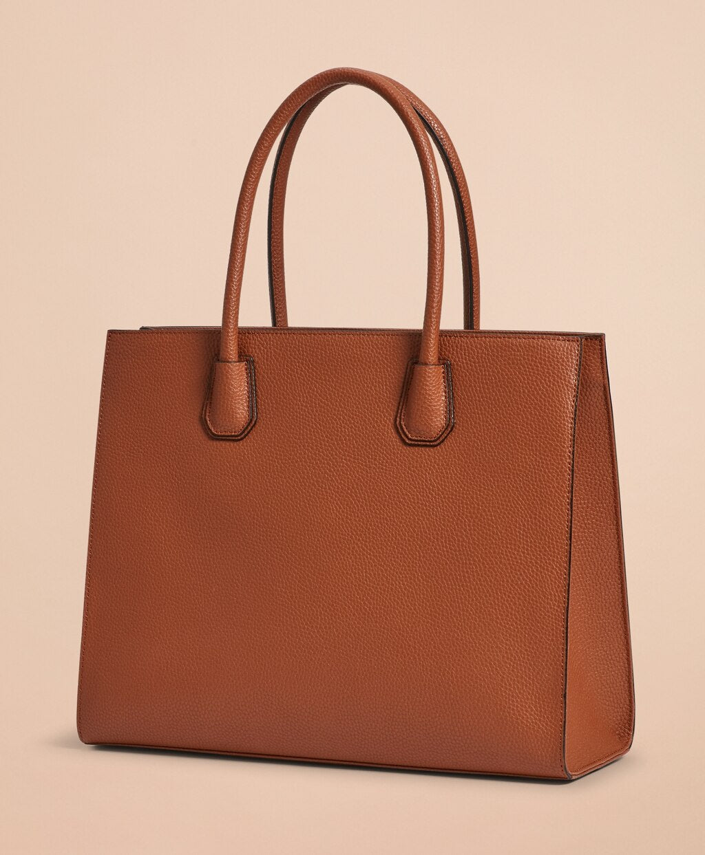 Brooks Brothers Women Pebbled Leather Tote Bag