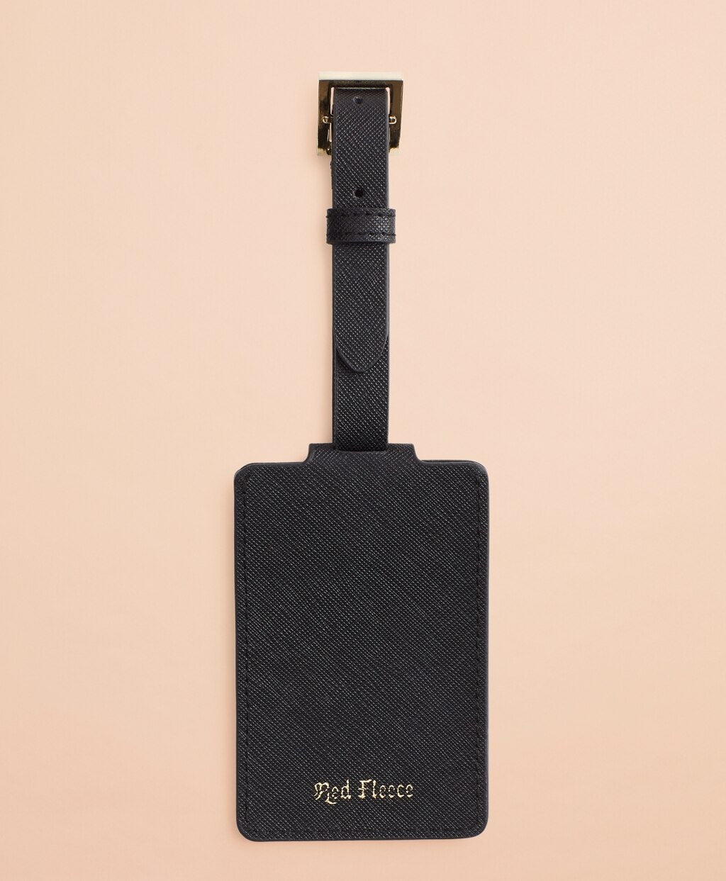 Brooks Brothers Women Saffiano Leather Luggage Tag