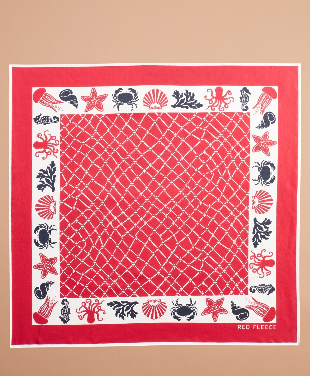 Brooks Brothers Women Nautical-Print Silk Square Scarf