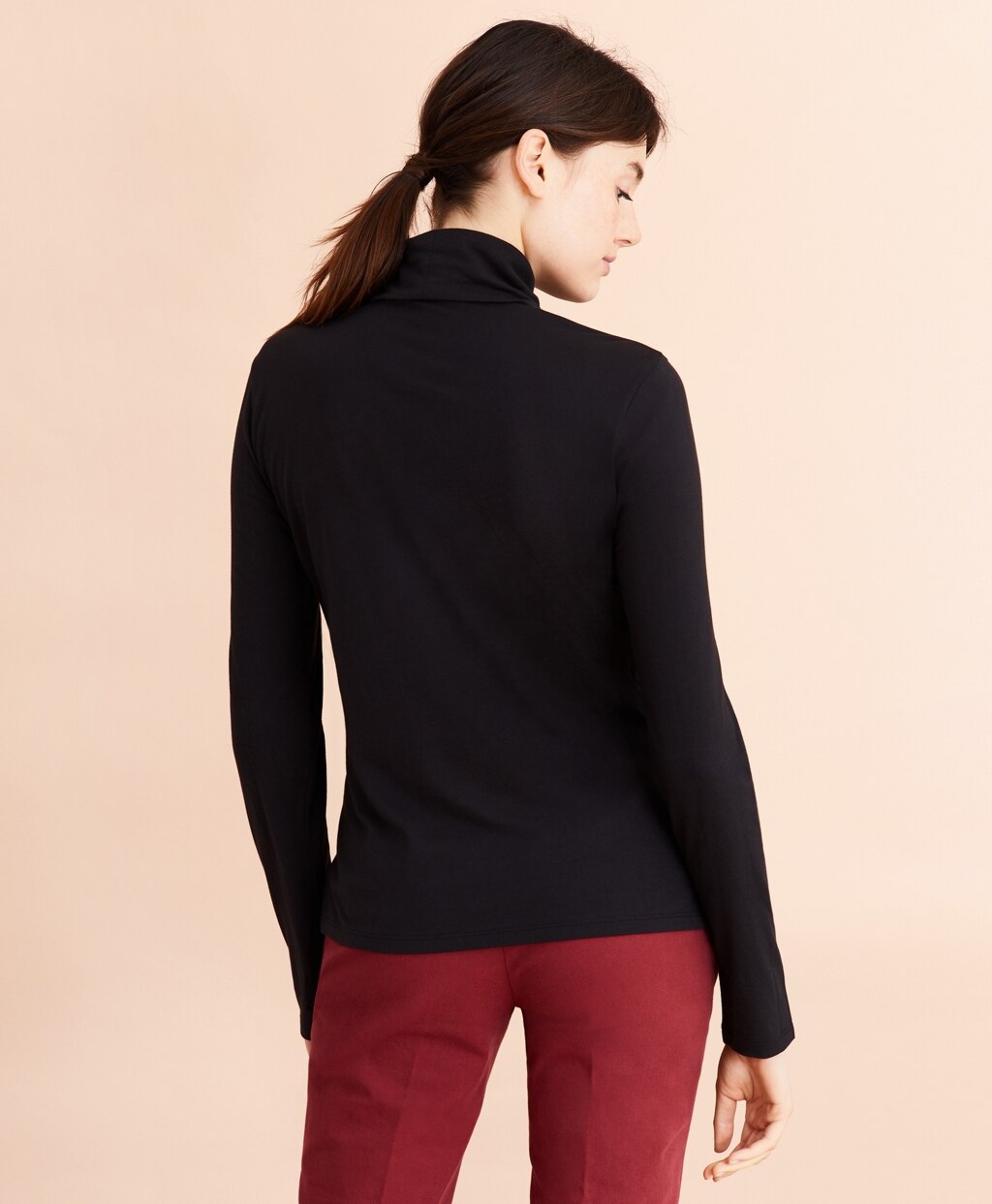 Brooks Brothers Women Long-Sleeve Turtleneck