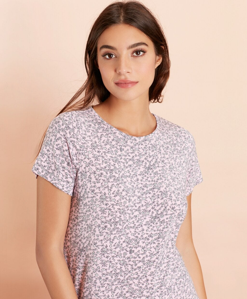 Brooks Brothers Women Floral-Print Jersey Pajama Set