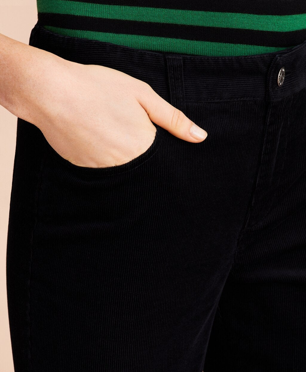 Brooks Brothers Women Stretch Corduroy Five-Pocket Pants