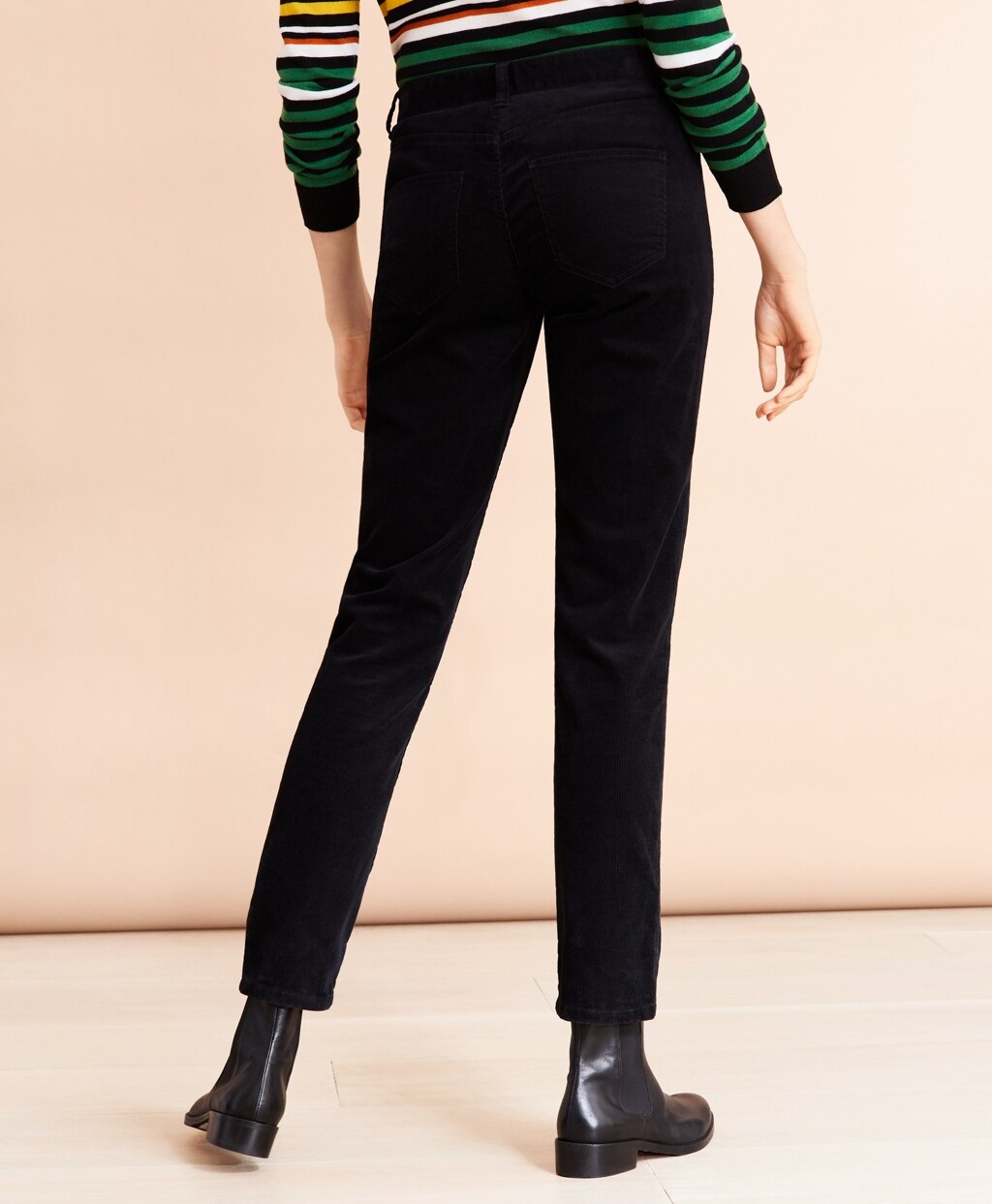 Brooks Brothers Women Stretch Corduroy Five-Pocket Pants