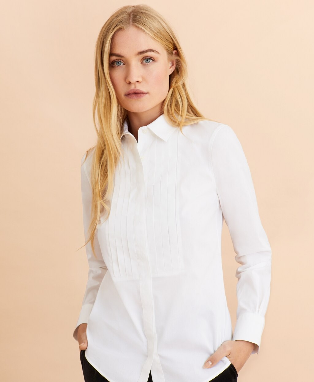 Brooks Brothers Women Tuxedo Shirt