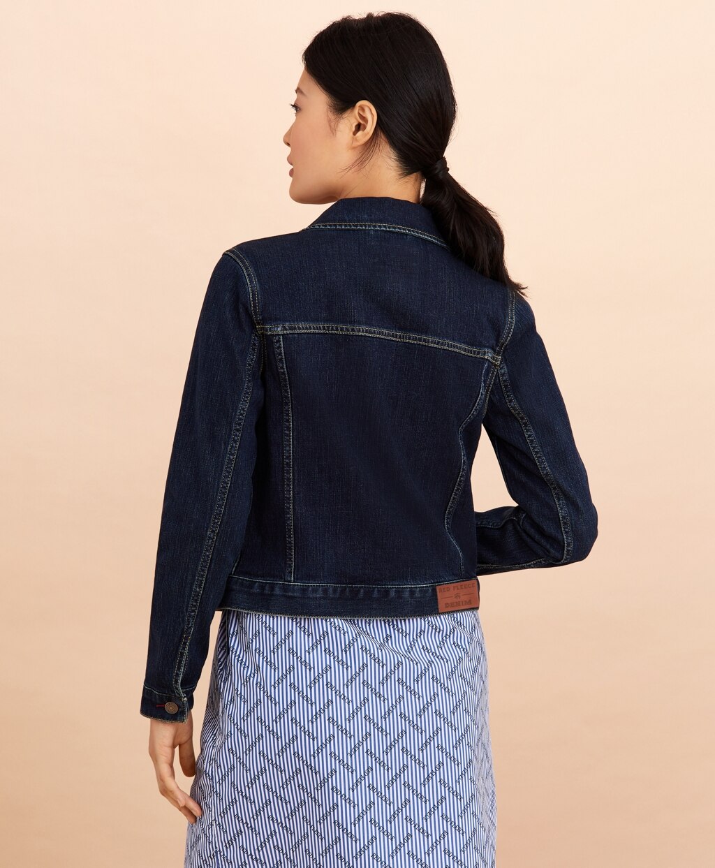 Brooks Brothers Women Stretch Denim Jacket
