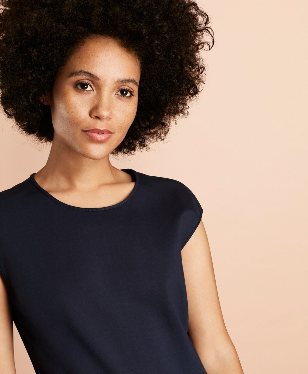Brooks Brothers Women Ponte-Knit Flounce-Hem Dress