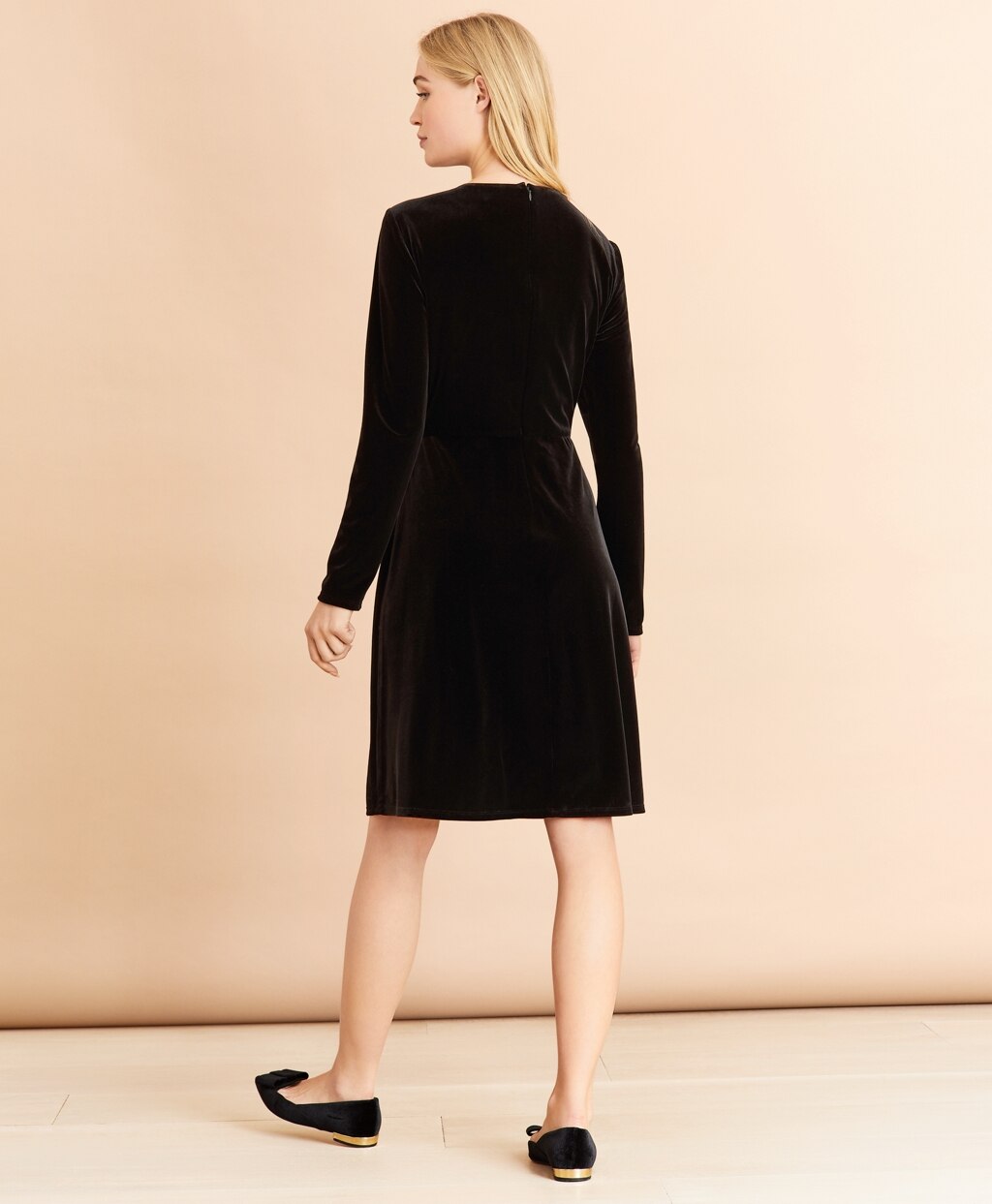 Brooks Brothers Women Velour Dress