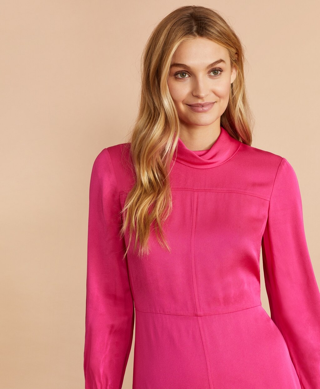 Brooks Brothers Women Mockneck Dress