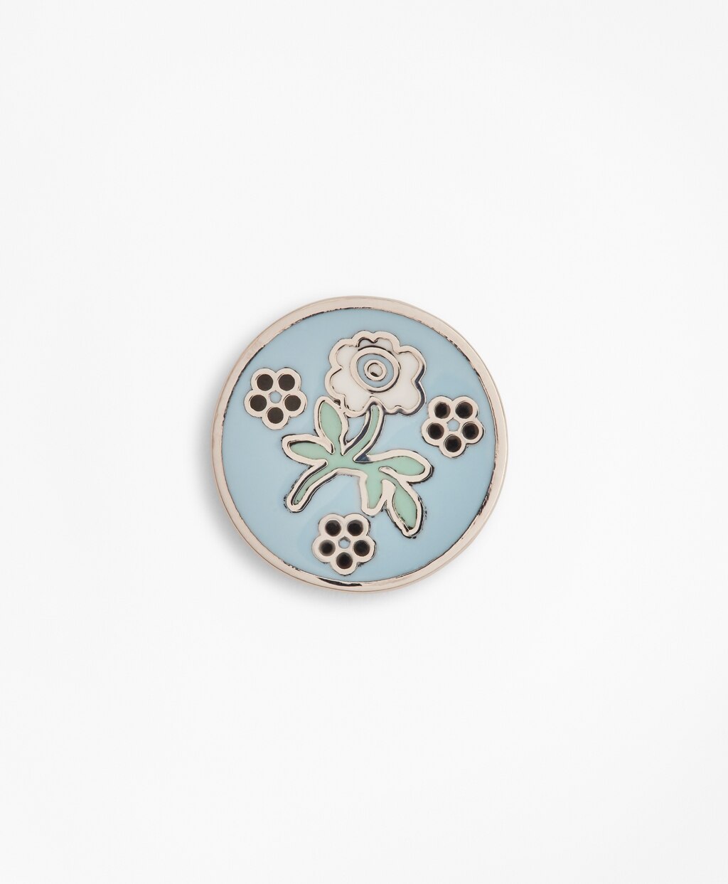 Brooks Brothers Men Floral Lapel Pin