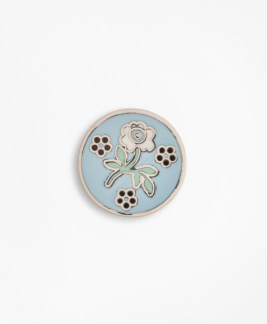 Brooks Brothers Men Floral Lapel Pin